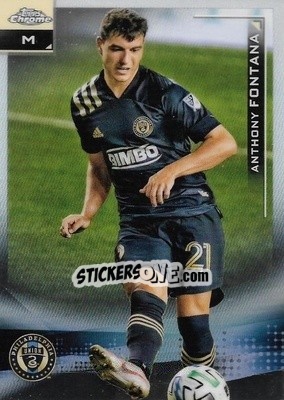 Sticker Anthony Fontana - Chrome MLS 2021
 n. 64 - Topps