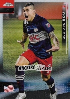 Sticker Gustavo Bou - Chrome MLS 2021
 n. 67 - Topps