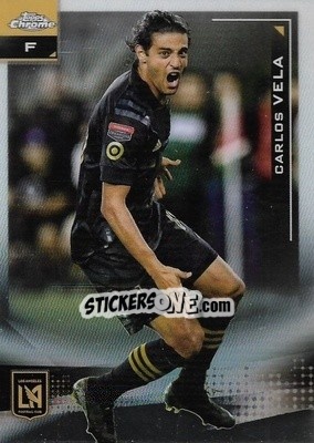 Sticker Carlos Vela - Chrome MLS 2021
 n. 91 - Topps