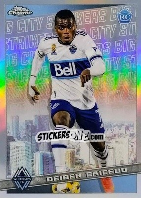 Cromo Déiber Caicedo - Chrome MLS 2022
 n. BCS-7 - Topps