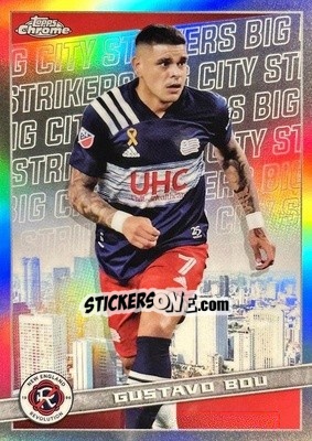 Sticker Gustavo Bou - Chrome MLS 2022
 n. BCS-11 - Topps