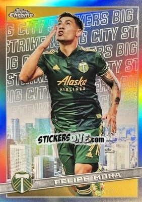 Cromo Felipe Mora - Chrome MLS 2022
 n. BCS-14 - Topps