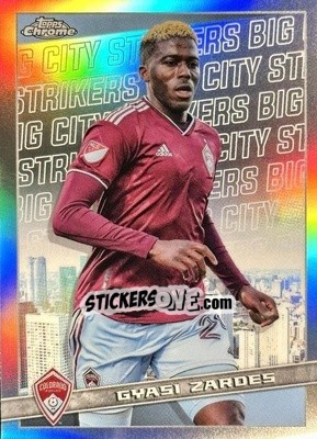 Figurina Gyasi Zardes - Chrome MLS 2022
 n. BCS-20 - Topps