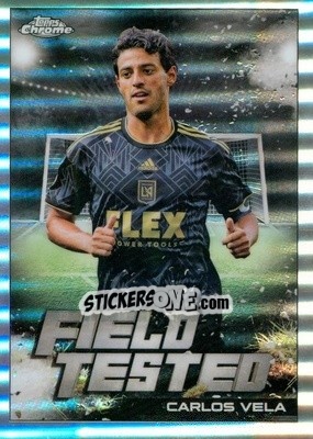Sticker Carlos Vela - Chrome MLS 2022
 n. FT-7 - Topps