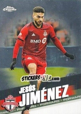 Sticker Jesús Jiménez - Chrome MLS 2022
 n. 24 - Topps