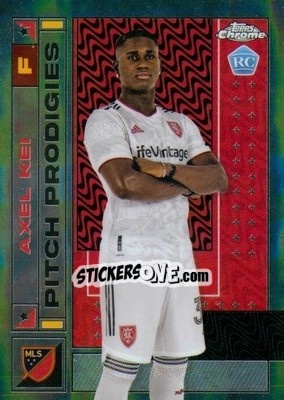 Figurina Axel Kei - Chrome MLS 2022
 n. 27 - Topps
