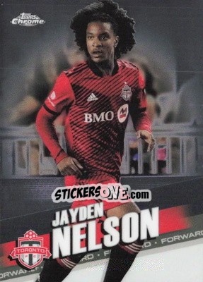 Figurina Jayden Nelson - Chrome MLS 2022
 n. 32 - Topps