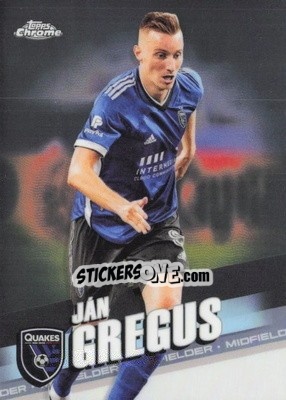 Figurina Ján Gregus - Chrome MLS 2022
 n. 33 - Topps
