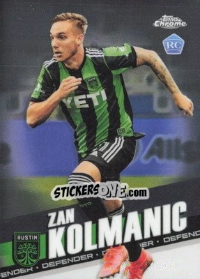 Figurina Zan Kolmanic - Chrome MLS 2022
 n. 38 - Topps