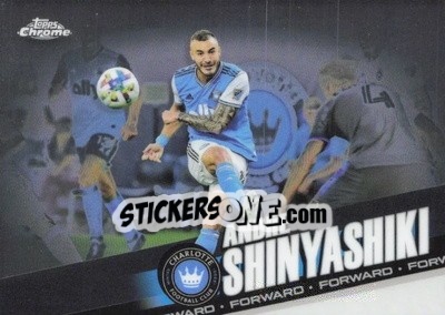 Figurina Andre Shinyashiki - Chrome MLS 2022
 n. 51 - Topps