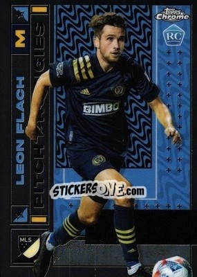 Sticker Leon Flach - Chrome MLS 2022
 n. 59 - Topps