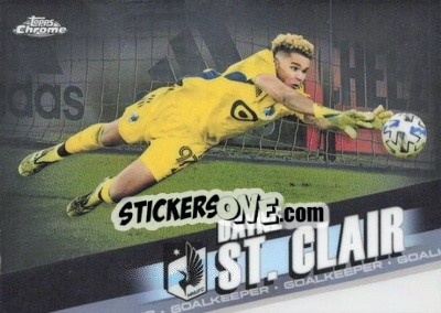 Sticker Dayne St. Clair - Chrome MLS 2022
 n. 67 - Topps
