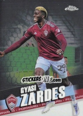 Figurina Gyasi Zardes - Chrome MLS 2022
 n. 79 - Topps