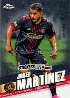 Cromo Josef Martínez - Chrome MLS 2022
 n. 83 - Topps