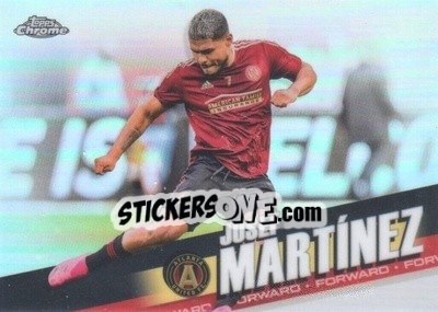 Cromo Josef Martínez - Chrome MLS 2022
 n. 83b - Topps