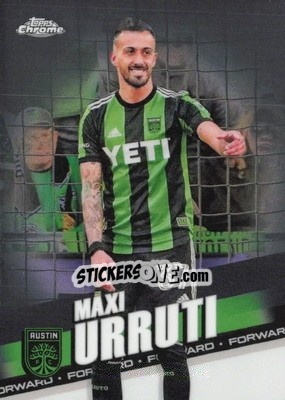 Figurina Maxi Urruti - Chrome MLS 2022
 n. 89 - Topps
