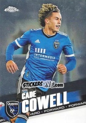 Sticker Cade Cowell - Chrome MLS 2022
 n. 90 - Topps