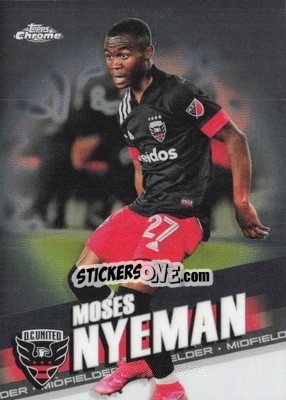 Cromo Moses Nyeman - Chrome MLS 2022
 n. 92 - Topps