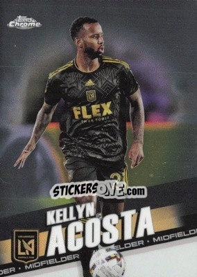 Figurina Kellyn Acosta - Chrome MLS 2022
 n. 108 - Topps