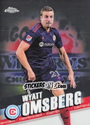 Sticker Wyatt Omsberg - Chrome MLS 2022
 n. 114 - Topps