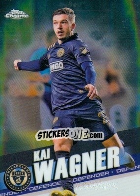 Sticker Kai Wagner - Chrome MLS 2022
 n. 129 - Topps