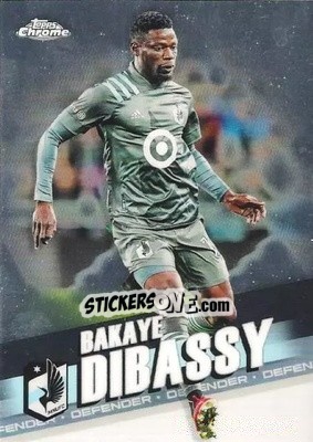 Figurina Bakaye Dibassy - Chrome MLS 2022
 n. 141 - Topps