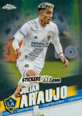 Sticker Julián Araujo - Chrome MLS 2022
 n. 143 - Topps
