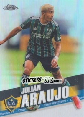 Sticker Julián Araujo - Chrome MLS 2022
 n. 143b - Topps
