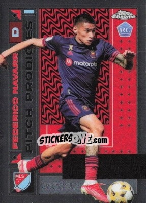 Sticker Federico Navarro - Chrome MLS 2022
 n. 146 - Topps