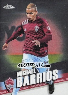 Figurina Michael Barrios - Chrome MLS 2022
 n. 148 - Topps
