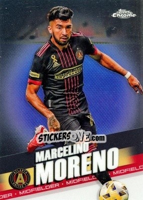 Sticker Marcelino Moreno - Chrome MLS 2022
 n. 151 - Topps