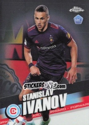 Cromo Stanislav Ivanov - Chrome MLS 2022
 n. 155 - Topps