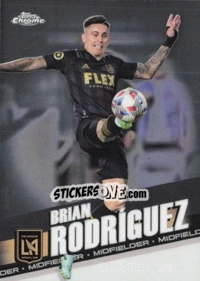 Sticker Brian Rodríguez - Chrome MLS 2022
 n. 156 - Topps