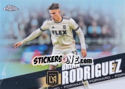 Sticker Brian Rodríguez - Chrome MLS 2022
 n. 156b - Topps