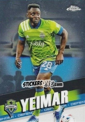 Figurina Yeimar - Chrome MLS 2022
 n. 160 - Topps