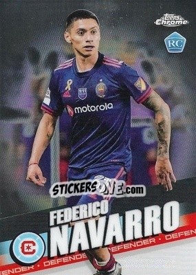 Sticker Federico Navarro - Chrome MLS 2022
 n. 161 - Topps