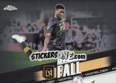 Sticker Mamadou Fall - Chrome MLS 2022
 n. 163 - Topps