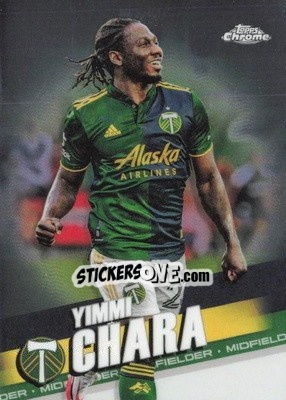 Figurina Yimmi Chara - Chrome MLS 2022
 n. 164 - Topps