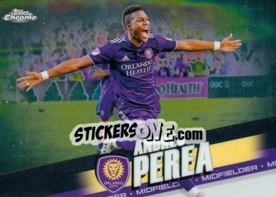 Sticker Andrés Perea - Chrome MLS 2022
 n. 165 - Topps
