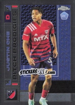 Cromo Justin Che - Chrome MLS 2022
 n. 166 - Topps