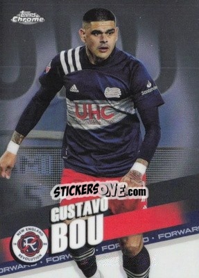 Sticker Gustavo Bou - Chrome MLS 2022
 n. 167 - Topps
