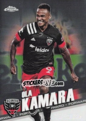 Figurina Ola Kamara - Chrome MLS 2022
 n. 168 - Topps