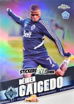 Cromo Déiber Caicedo - Chrome MLS 2022
 n. 169b - Topps