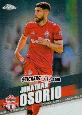 Figurina Jonathan Osorio - Chrome MLS 2022
 n. 181 - Topps