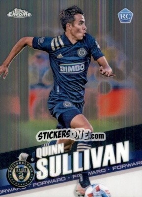 Figurina Quinn Sullivan - Chrome MLS 2022
 n. 186 - Topps