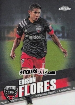 Sticker Edison Flores - Chrome MLS 2022
 n. 190 - Topps