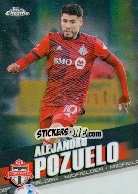 Figurina Alejandro Pozuelo - Chrome MLS 2022
 n. 192 - Topps