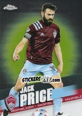 Figurina Jack Price - Chrome MLS 2022
 n. 4 - Topps