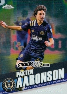 Cromo Paxten Aaronson - Chrome MLS 2022
 n. 14 - Topps