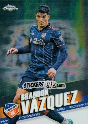 Figurina Brandon Vázquez - Chrome MLS 2022
 n. 15 - Topps